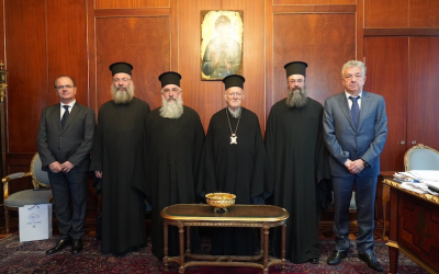 Αντιπροσωπεία της Εκκλησίας της Κρήτης στο Οικουμενικό Πατριαρχείο