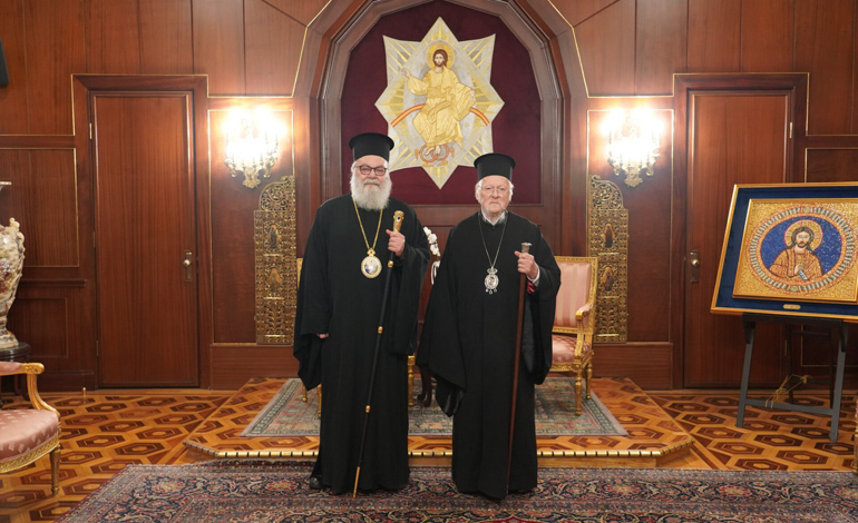 Ο Πατριάρχης Αντιοχείας στο Οικουμενικό Πατριαρχείο (ΦΩΤΟ)