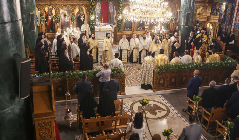 Πολυαρχιερατικός Εσπερινός Ονομαστηρίων Φθιώτιδος Συμεών (ΦΩΤΟ)
