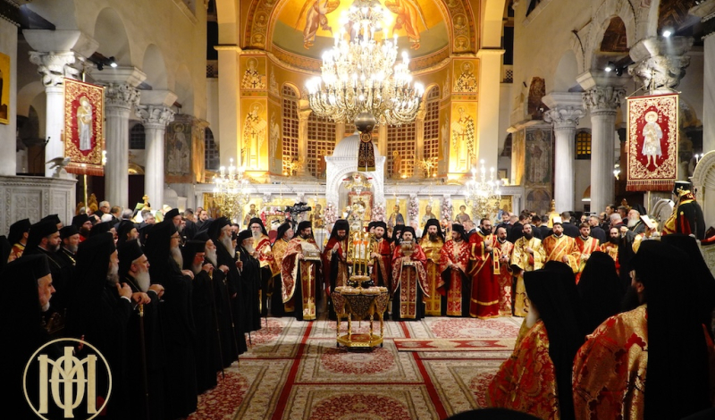 Πανηγυρικός Εσπερινός του Αγίου Δημητρίου στην Θεσσαλονίκη