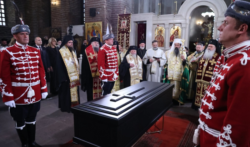 Στην «Αγία Σοφία» Σόφιας τα λείψανα του Τσάρου Σαμουήλ (ΦΩΤΟ)