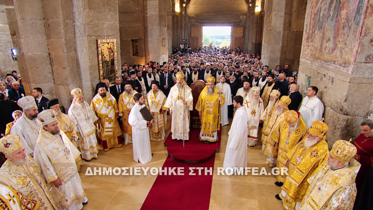 Συλλείτουργο Προκαθημένων στον Καθεδρικό Ναό Σβετιτσχοβέλι