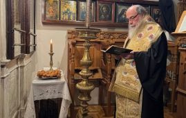 Τρισάγιο για τα αθώα θύματα της επίθεσης στην Ιορδανία από τον Πατριάρχη Θεόφιλο