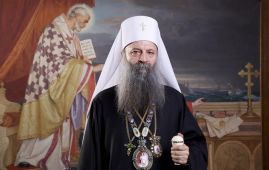 Συλλυπητήρια Πατριάρχη Σερβίας για την δολοφονία του μοναχού Βαρσανουφίου