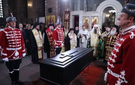 Στην «Αγία Σοφία» Σόφιας τα λείψανα του Τσάρου Σαμουήλ (ΦΩΤΟ)