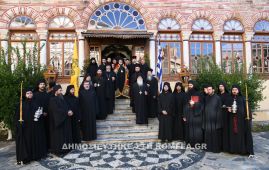 Εορτασμός της Παναγίας Οδηγήτριας στην Ι.Μ. Ξενοφώντος (ΦΩΤΟ)