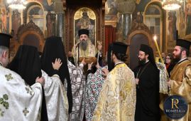 Ο Εσπερινός του Αγίου Διονυσίου Πολιούχου Αθηνών στο Κολωνάκι
