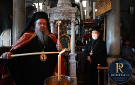 Ο Λαρίσης Ιερώνυμος στην Μεγαλόχαρη Τήνου (ΦΩΤΟ)