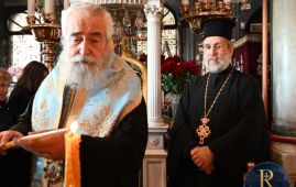 Ο Μητροπολίτης Φωκίδος στην Μεγαλόχαρη της Τήνου (ΦΩΤΟ)