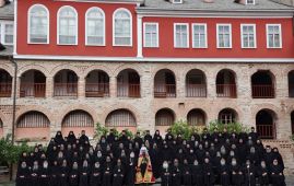 Στην Ι.Μ.Μ. Βατοπαιδίου ο Πατριάρχης Βουλγαρίας Δανιήλ