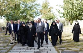 Ο Πρωθυπουργός Κ. Μητσοτάκης στην Ιερά Μονή Ευαγγελισμού Ορμύλιας