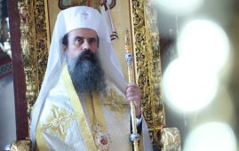 Ο Πατριάρχης Βουλγαρίας στο Κελλί του Αγίου Νικολάου «Μπουραζέρι»