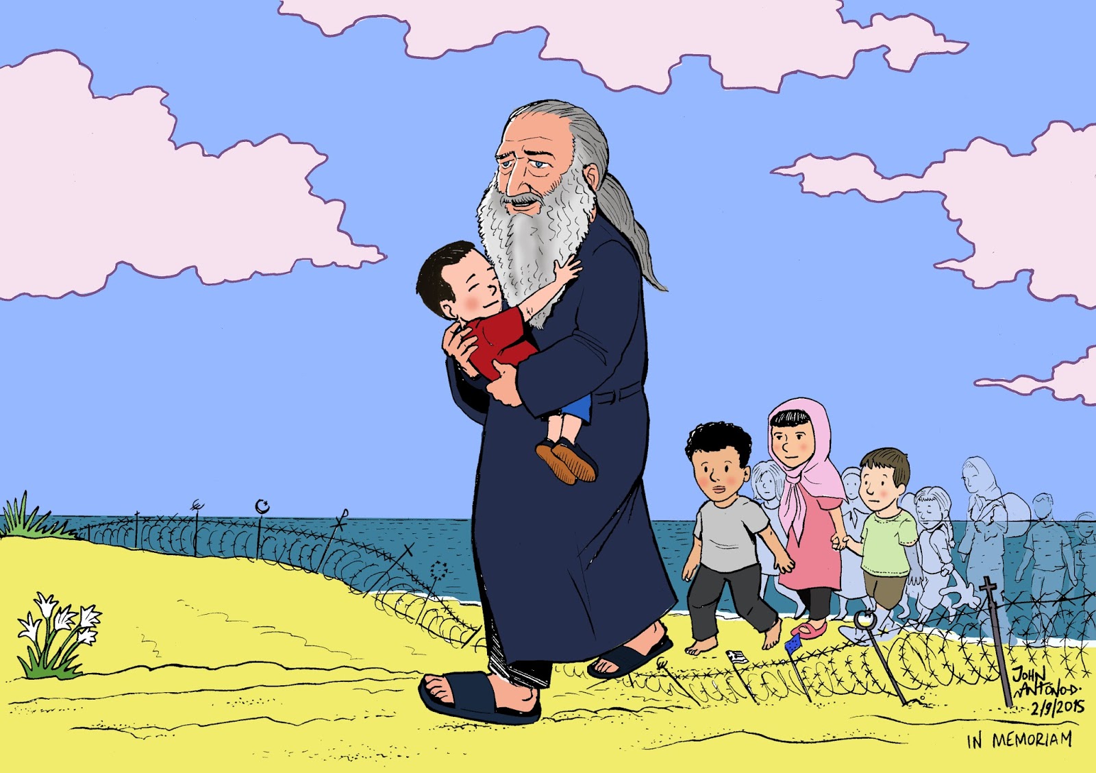 johnantono papastratis aylan syrian refuggees 09-2015