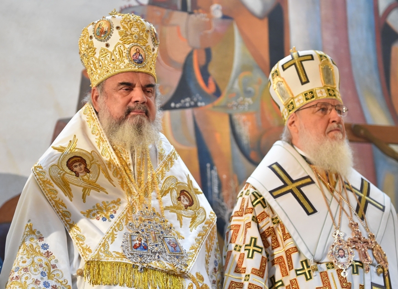 Patriarch Daniel and Patriarch Kirill