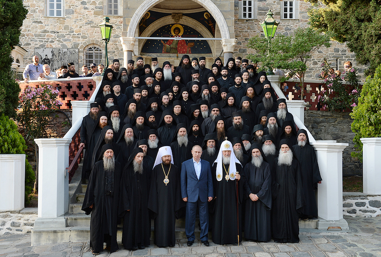 putin kiril athos