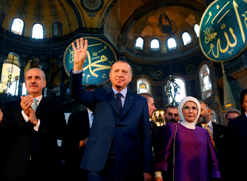 erdogan agia sofia