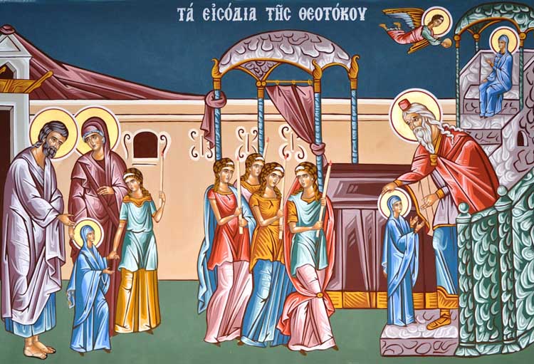 eisodia theotokou eikona