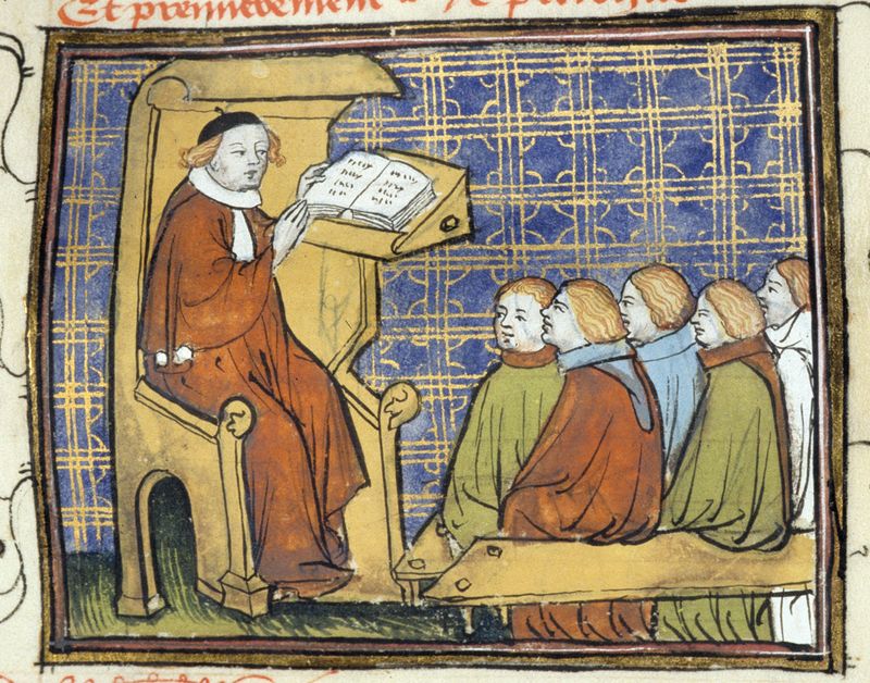 medieval students