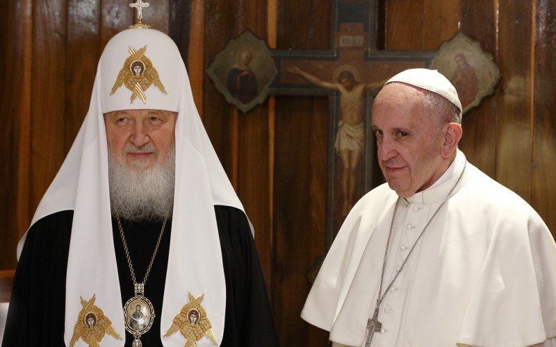 Francis and Kirill