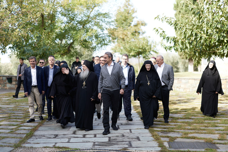 o-prothypourgos-k-mitsotakis-stin-iera-moni-evaggelismoy-ormylias