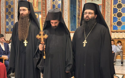Μοναχική Κουρά στον Ιερό Ναό Μεγάλου Βασιλείου Αθηνών