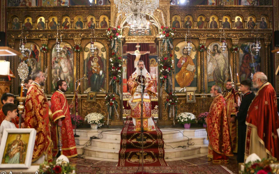 Η εορτή του Αγίου Δημητρίου στην πόλη της Λαμίας (ΦΩΤΟ)