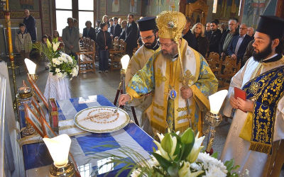 Μνημόσυνο Εθνοϊερομαρτύρων Κληρικών στην Ι.Μ. Μαρωνείας (ΦΩΤΟ)