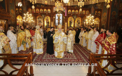 Ανακομιδή Λειψάνων Αγίου Καλλινίκου στην Ι.Μ. Εδέσσης (ΦΩΤΟ)