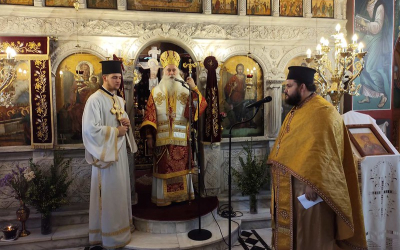 Η εορτή του Αγίου Λουκά στην Ι. Μητρόπολη Κορίνθου