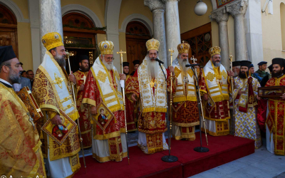Πάνδημος εορτασμός του Αγίου Λουκά στην Λαμία (ΦΩΤΟ)