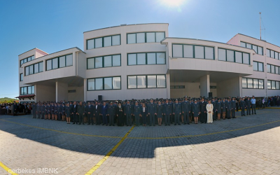 Τελετή απονομής πτυχίων στη Σχολή Αστυφυλάκων Ναούσης (ΦΩΤΟ)