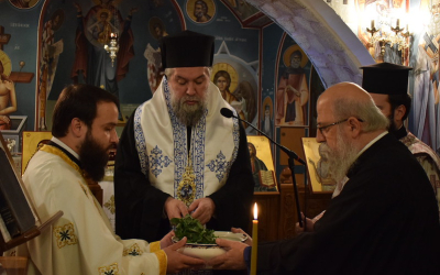 Αγιασμός στον ραδιοφωνικό σταθμό της Ι.Μ. Σερρών (ΦΩΤΟ)