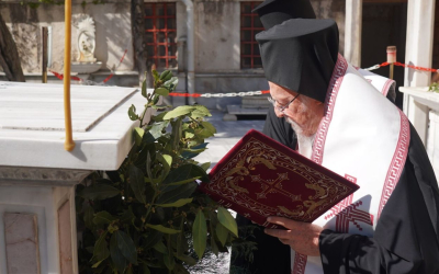 Ο Παναγιώτατος τίμησε τη μνήμη του προκατόχου του, Πατριάρχου Δημητρίου