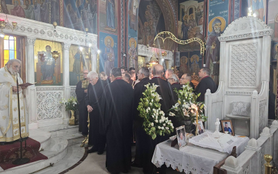 Τεσσαρακονθήμερο Μνημόσυνο Πρωτοψάλτου Γεωργίου Χατζηχρονόγλου