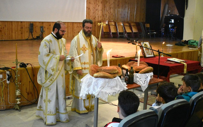 Ο Μητροπολίτης Μαρωνείας στο Μουσικό Σχολείο Κομοτηνής