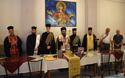 Αγιασμός στην Σχολή Βυζαντινής Μουσικής Ι.Μ. Μαρωνείας (ΦΩΤΟ)