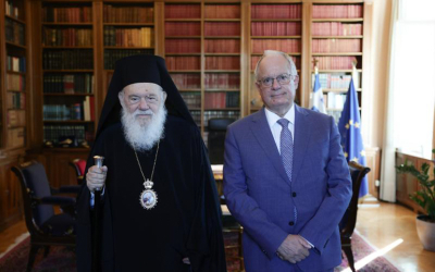 Συνάντηση Αρχιεπισκόπου με τον Πρόεδρο της Δημοκρατίας