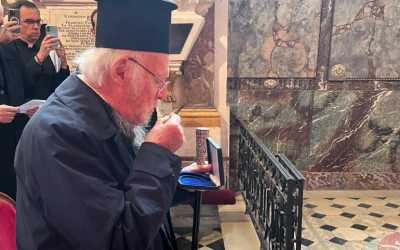 Απότμημα της Κεφαλής του Τιμίου Προδρόμου επιστρέφει στην Πόλη