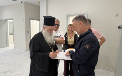 Διοικητική Παραλαβή Δύο Αναβαθμισμένων Κτηρίων της Ι.Μ. Κορίνθου